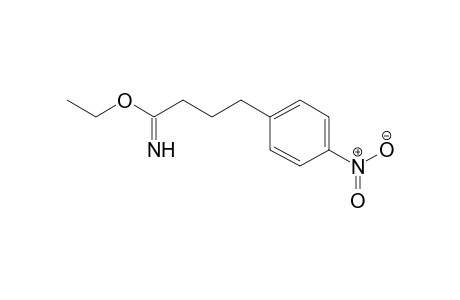 Ethyl 4-(4-nitrophenyl)butanimidate