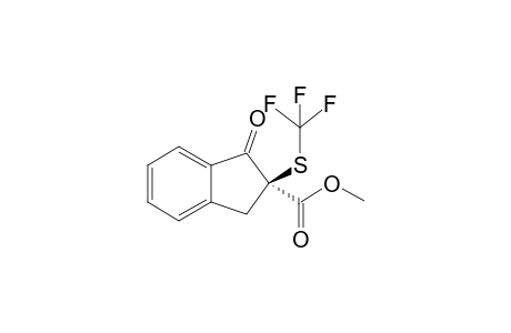 (2S)-Methyl 2-trifluoromethanesulfenyl-1-oxoindan-2-carboxylate