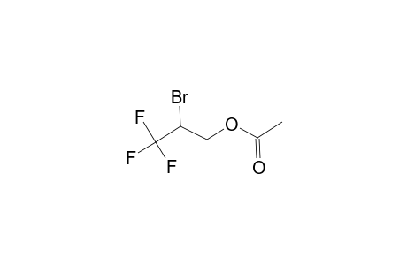 1-Propanol, 2-bromo-3,3,3-trifluoro-, acetate