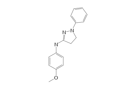 3-(4-ANISIDINO)-1-PHENYL-2-PYRAZOLINE
