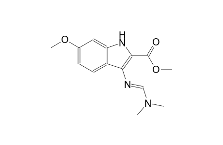 methyl 3-{[(E)-(dimethylamino)methylidene]amino}-6-methoxy-1H-indole-2-carboxylate