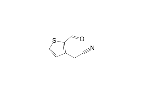2-(2-formyl-3-thienyl)acetonitrile