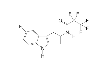 5-Fluoro-alpha-methyltryptamine PFP