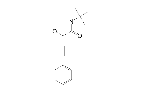 (+)-N-TERT.-BUTYL-2-HYDROXY-4-PHENYL-3-BUTYNAMIDE