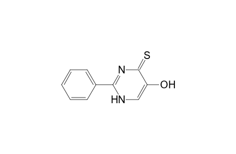 4(1H)-Pyrimidinethione, 5-hydroxy-2-phenyl-