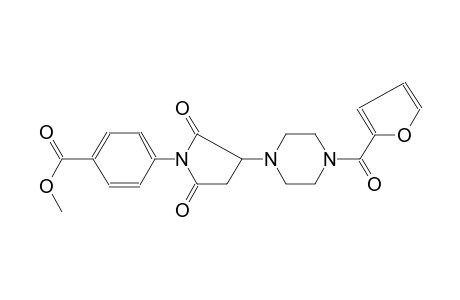 methyl 4-{3-[4-(2-furoyl)-1-piperazinyl]-2,5-dioxo-1-pyrrolidinyl}benzoate