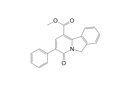 4-keto-3-phenyl-6H-pyrid[2,1-a]isoindole-1-carboxylic acid methyl ester