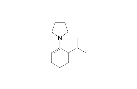 Pyrrolidine, 1-[6-(1-methylethyl)-1-cyclohexen-1-yl]-