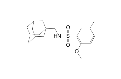N-Adamantan-1-ylmethyl-2-methoxy-5-methyl-benzenesulfonamide