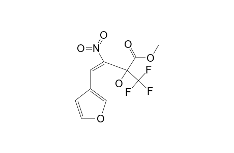 (E)-METHYL-2-(TRIFLUOROMETHYL)-4-(FURAN-3-YL)-2-HYDROXY-3-NITROBUT-3-ENOATE