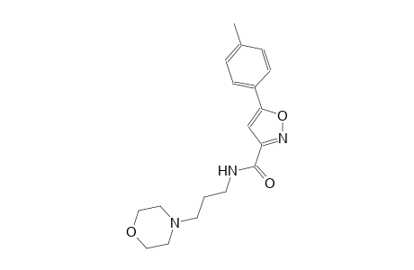 3-isoxazolecarboxamide, 5-(4-methylphenyl)-N-[3-(4-morpholinyl)propyl]-