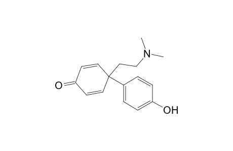 2,5-Cyclohexadien-1-one, 4-[2-(dimethylamino)ethyl]-4-(4-hydroxyphenyl)-