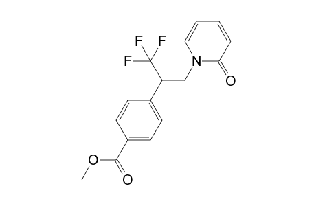 Methyl 4-(1,1,1-trifluoro-3-(2-oxopyridin-1(2H)-yl)propan-2-yl)benzoate