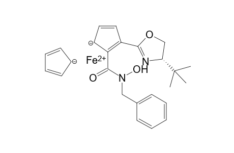 (S,Sp)-N-Benzyl-N-hydroxy-2-(4-tert-butyl-2-oxazolin-2-yl)ferrocene-1-carboxylic amide