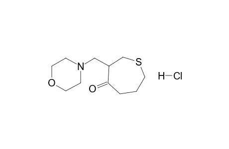 3-(Morpholinomethyl)-thiepan-4-one - hydrochloride