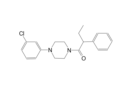 1-(3-chlorophenyl)-4-(2-phenylbutanoyl)piperazine