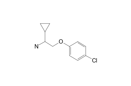 1-(2-Amino-2-cyclopropylethoxy)-4-chlorobenzene