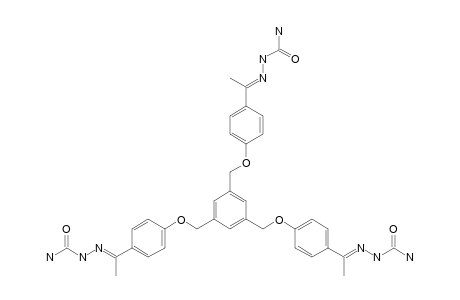1-[4-[3,5-DI-(4-ACETYLPHENOXYMETHYL)-BEZYLOXY]-PHENYL]-1-ETHANONE-N-AMINOCARBONYLSEMICARBAZONE