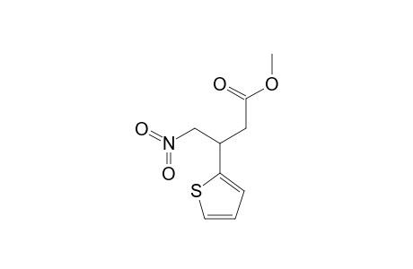 methyl 4-nitro-3-(2-thienyl)butanoate