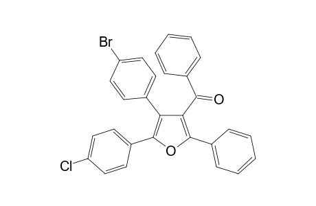 (4-(4-bromophenyl)-5-(4-chlorophenyl)-2-phenylfuran-3-yl)(phenyl)methanone