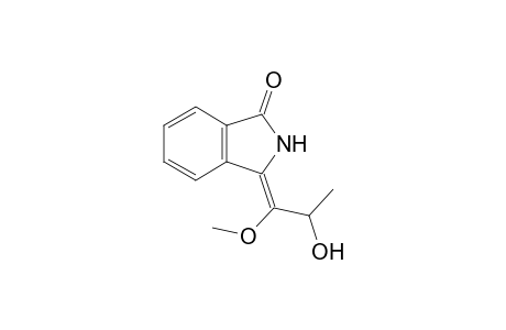3-(2-Hydroxy-1-methoxypropylidene)-2,3-dihydro-1H-isoindole-1-one