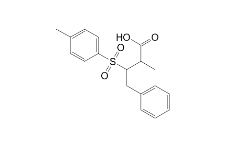 2-Methyl-4-phenyl-3-(p-tolylsulfonyl)butanoic acid