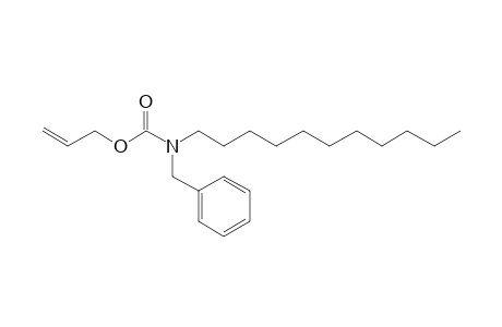 Carbonic acid, monoamide, N-benzyl-N-undecyl-, allyl ester