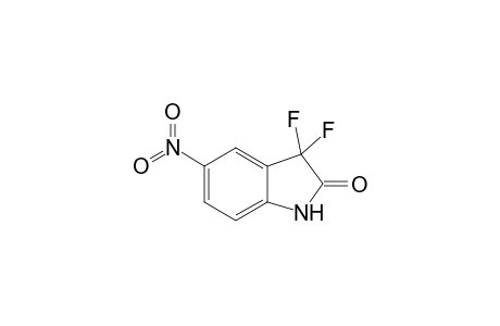 3,3-Difluoro-5-nitro-1,3-dihydro-2H-indol-2-one
