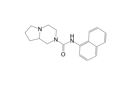 N-(1-naphthyl)hexahydropyrrolo[1,2-a]pyrazine-2(1H)-carboxamide
