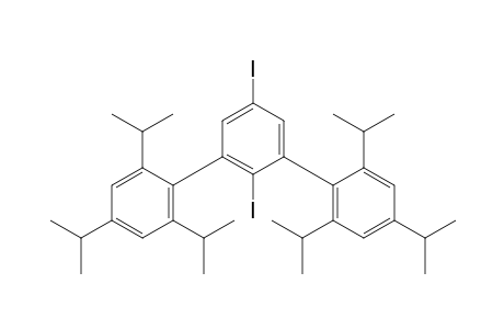 2,6-bis(2',4',6'-Trisopropylphenyl)-1,4-diiodobenzene