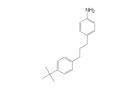 Benzenamine, 4-[3-[4-(1,1-dimethylethyl)phenyl]propyl]-