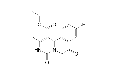 Ethyl 9-fluoro-2-methyl-4,7-dioxo-4,6,7,11b-tetrahydro-3H-pyrimido[4,3-a]isoquinolin e-1-carboxylate
