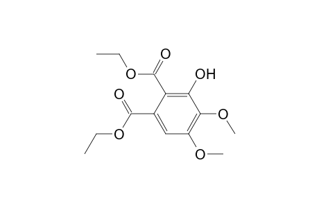 1,2-Benzenedicarboxylic acid, 3-hydroxy-4,5-dimethoxy-, diethyl ester