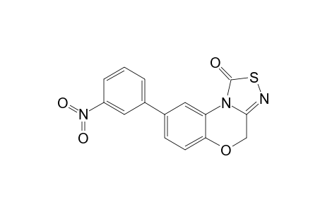 8-(3-Nitro-phenyl)-4H-5-oxa-2-thia-3,9b-diaza-cyclopenta[a]naphthalen-1-one