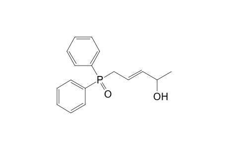 (E)-1-diphenylphosphinoylpent-2-en-4-ol