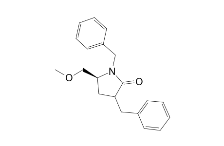(5S)-1,3-Dibenzyl-5-methoxymethyl-2-pyrrolidinone