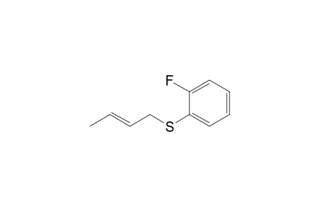 Crotyl o-fluorophenyl sulfide