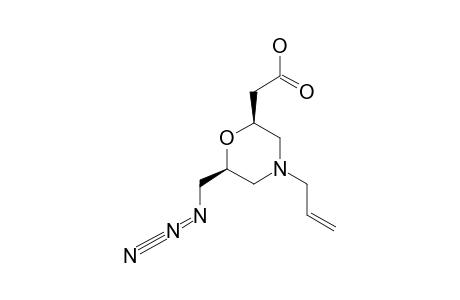3,7-ANHYDRO-5-AZA-8-AZIDO-5-ALLYL-2,4,5,6,8-PENTADEOXY-D-GLYCERO-D-ALLO-OCTONIC-ACID