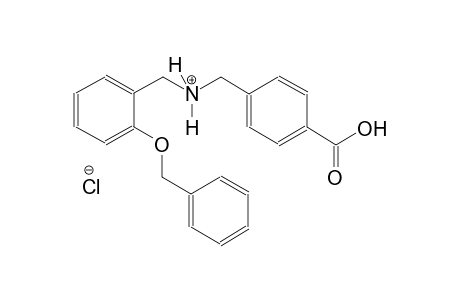 [2-(benzyloxy)phenyl]-N-(4-carboxybenzyl)methanaminium chloride