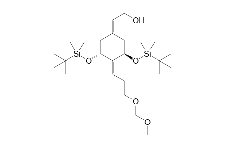 2-[(Z)-(3'R,5'R)-3',5'-Bis[(tert-butyldimethylsilyl)oxy]-4'-[3''-(methoxymethoxy)propylidene]-cyclohexylidene]ethanol