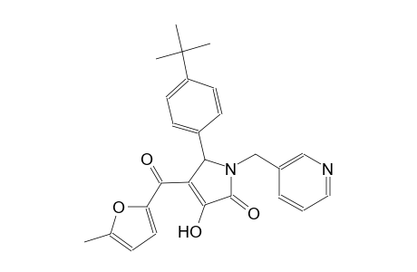 2H-pyrrol-2-one, 5-[4-(1,1-dimethylethyl)phenyl]-1,5-dihydro-3-hydroxy-4-[(5-methyl-2-furanyl)carbonyl]-1-(3-pyridinylmethyl)-