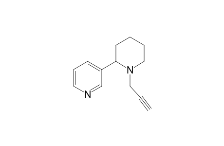 1-(2-Propynyl)-2-(3-pyridinyl)piperidine