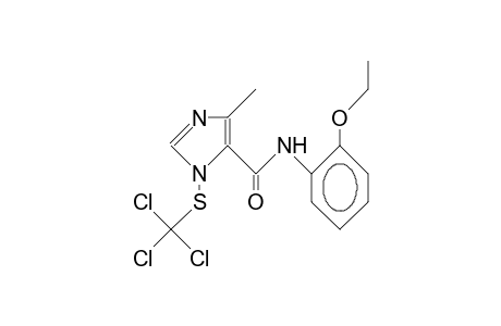 1-Trichloromethylthio-4-methyl-5-(2-ethoxy-anilinocarbonyl)-imidazole