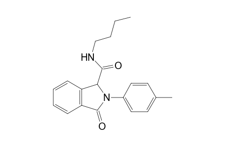 N-Butyl-3-oxo-2-(p-tolyl)isoindoline-1-carboxamide