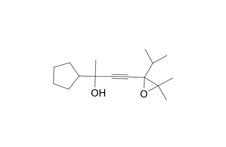 Cyclopentanemethanol, .alpha.-[[3,3-dimethyl-2-(1-methylethyl)oxiranyl]ethynyl]-.alpha.-methyl-