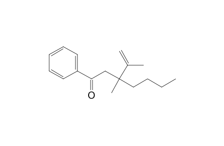 2,3-Dimethyl-3-((phenylcarbonyl)methyl)-1-heptene
