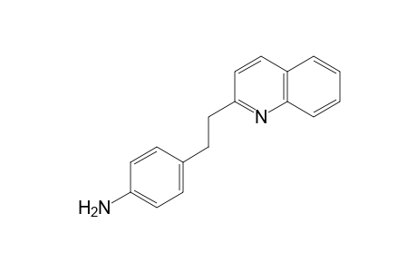 Benzenamine, 4-[2-(2-quinolinyl)ethyl]-