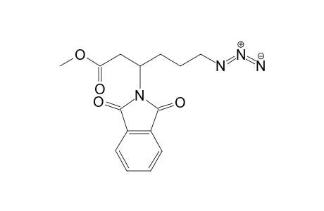 Methyl 6-azido-3-(1',3'-dioxo-1',3'-dihydro-2H-isoindol-2'-yl)-hexanoate