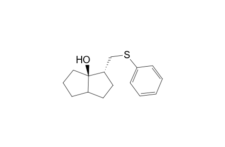 trans-1-Hydroxy-2-(phenylthio)methylbicyclo[3.3.0(12,5)]octane