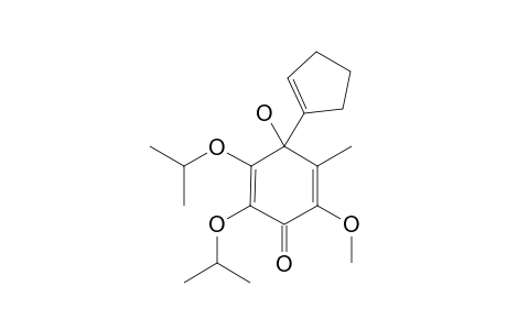 4-(1-CYClOPENTEN-1-YL)-2,3-DIISOPROPOXY-4-HYDROXY-6-METHOXY-5-METHYL-2,5-CYClOHEXADIEN-1-ONE